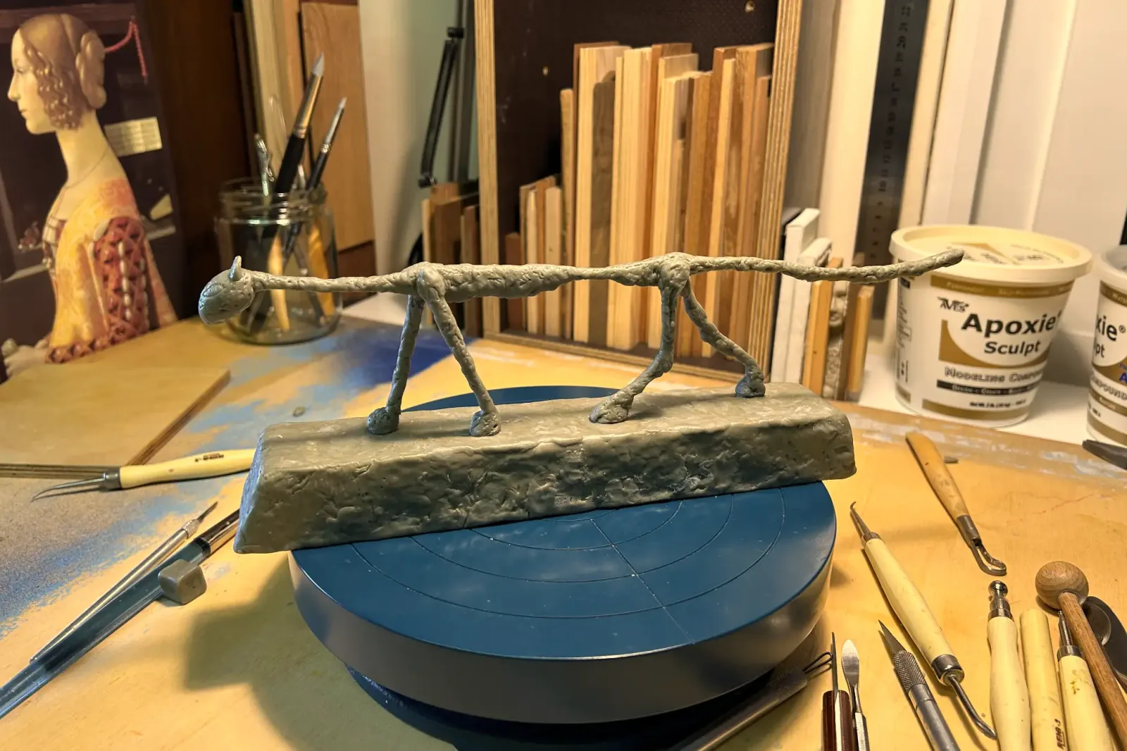 Taller de modelado de figuras con masilla epoxi