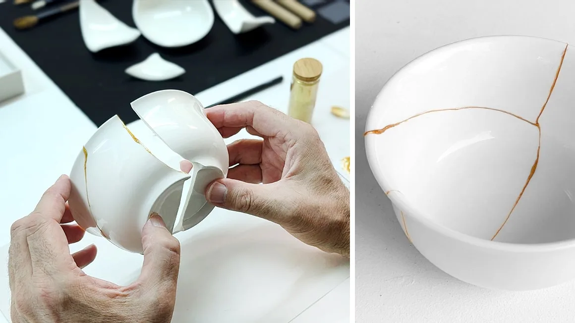 Kintsugi: el arte japonés de reparar cerámica