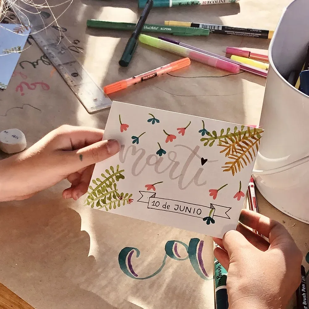 Taller de lettering infantil