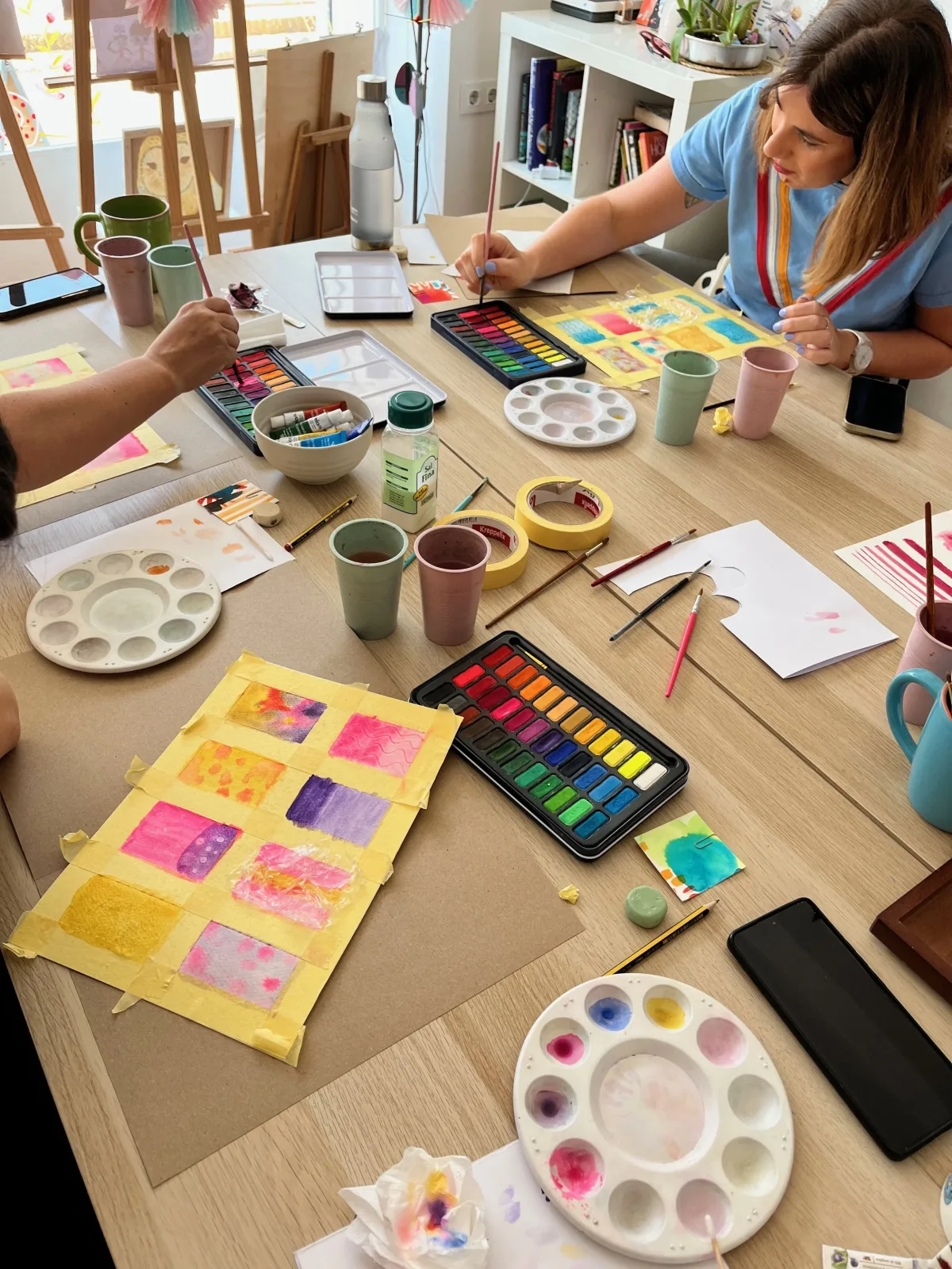 Clases de dibujo y pintura para adolescentes de 12 a 16 años