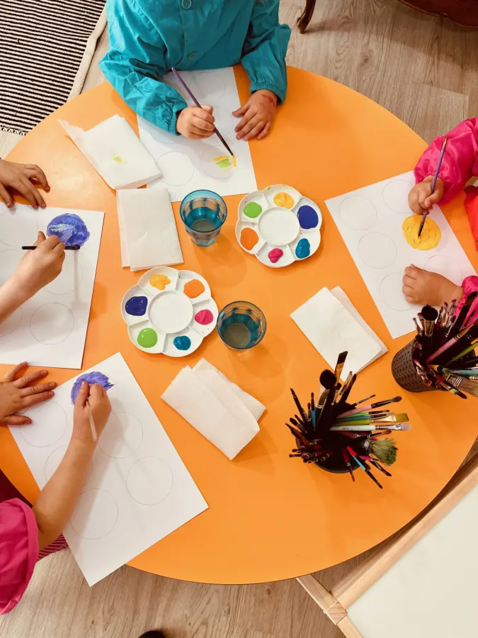 Clases infantiles de arte