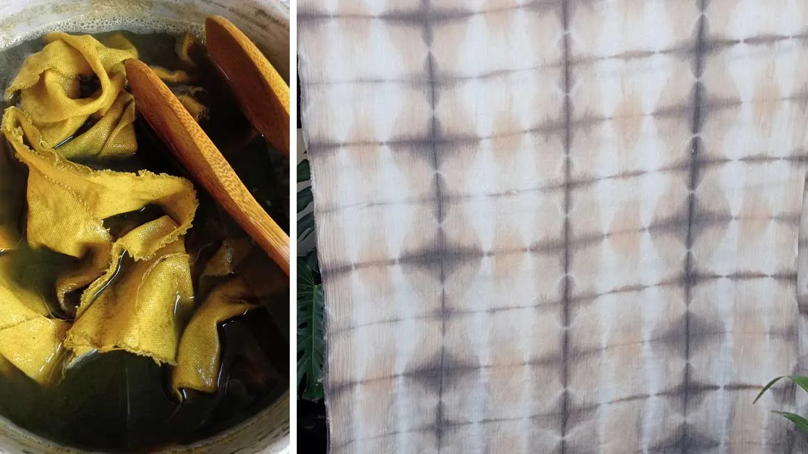 Tintes naturales y shibori
