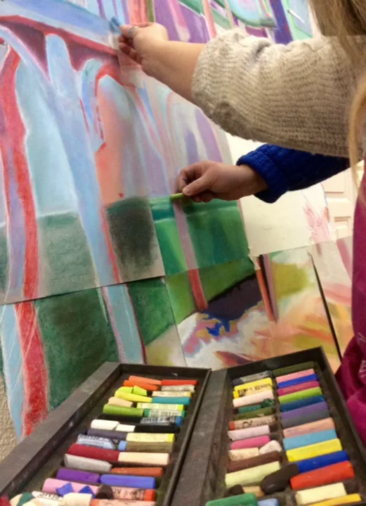 Pintura al pastel