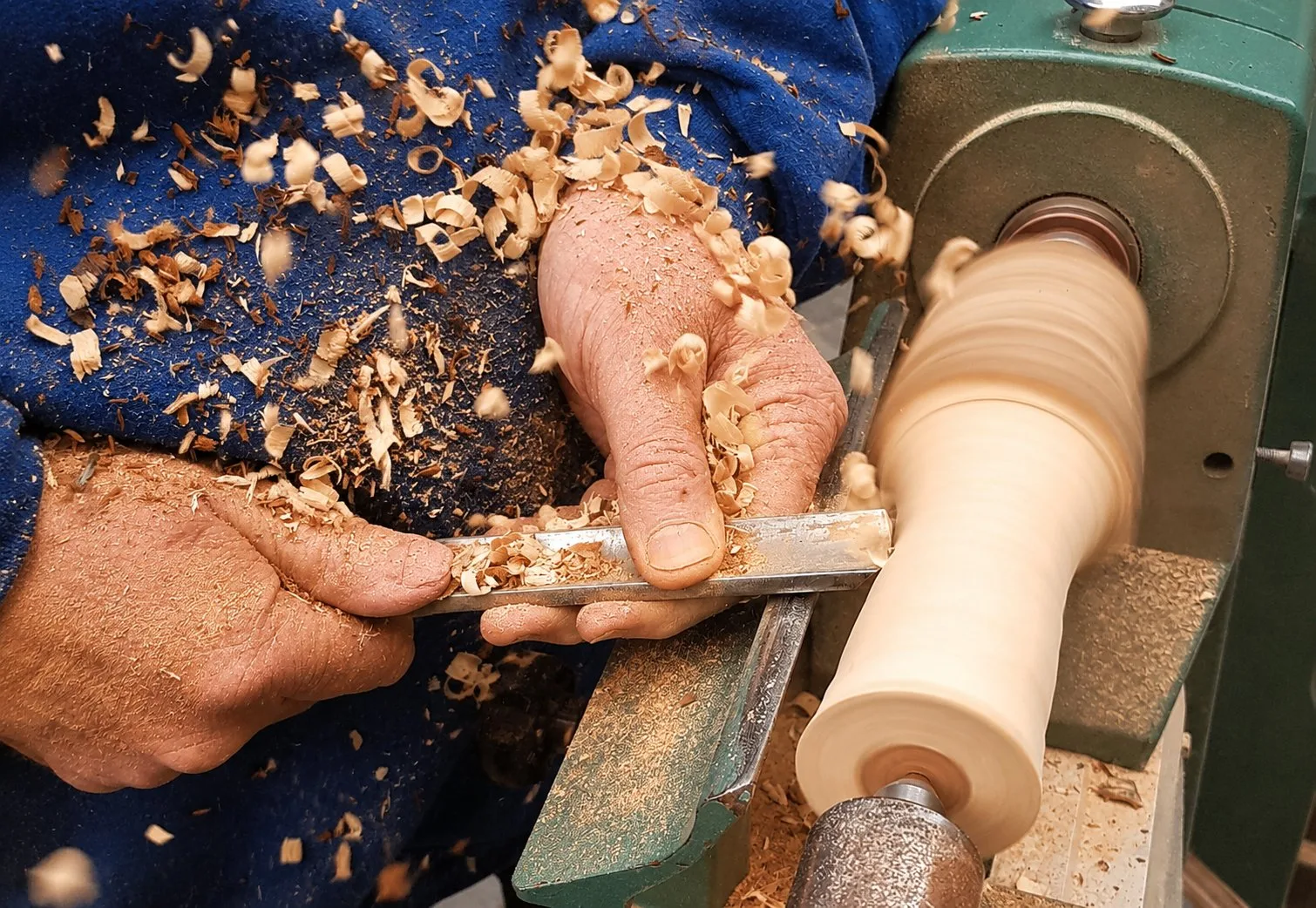 Curso de torno de madera: acceso al Rincón del Torno