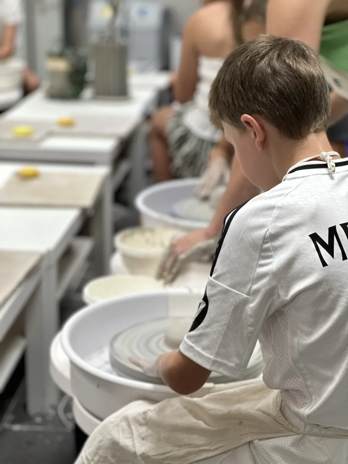 Clase suelta de torno para niños