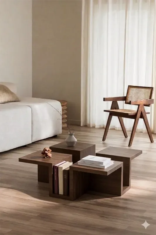 Proyecto guiado: mesa de café «Tetra»