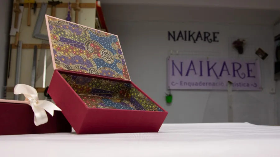Taller online de caja o estuche para libros
