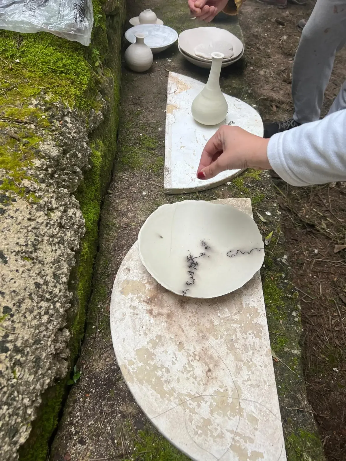 Taller de pit firing con Maria Ramis