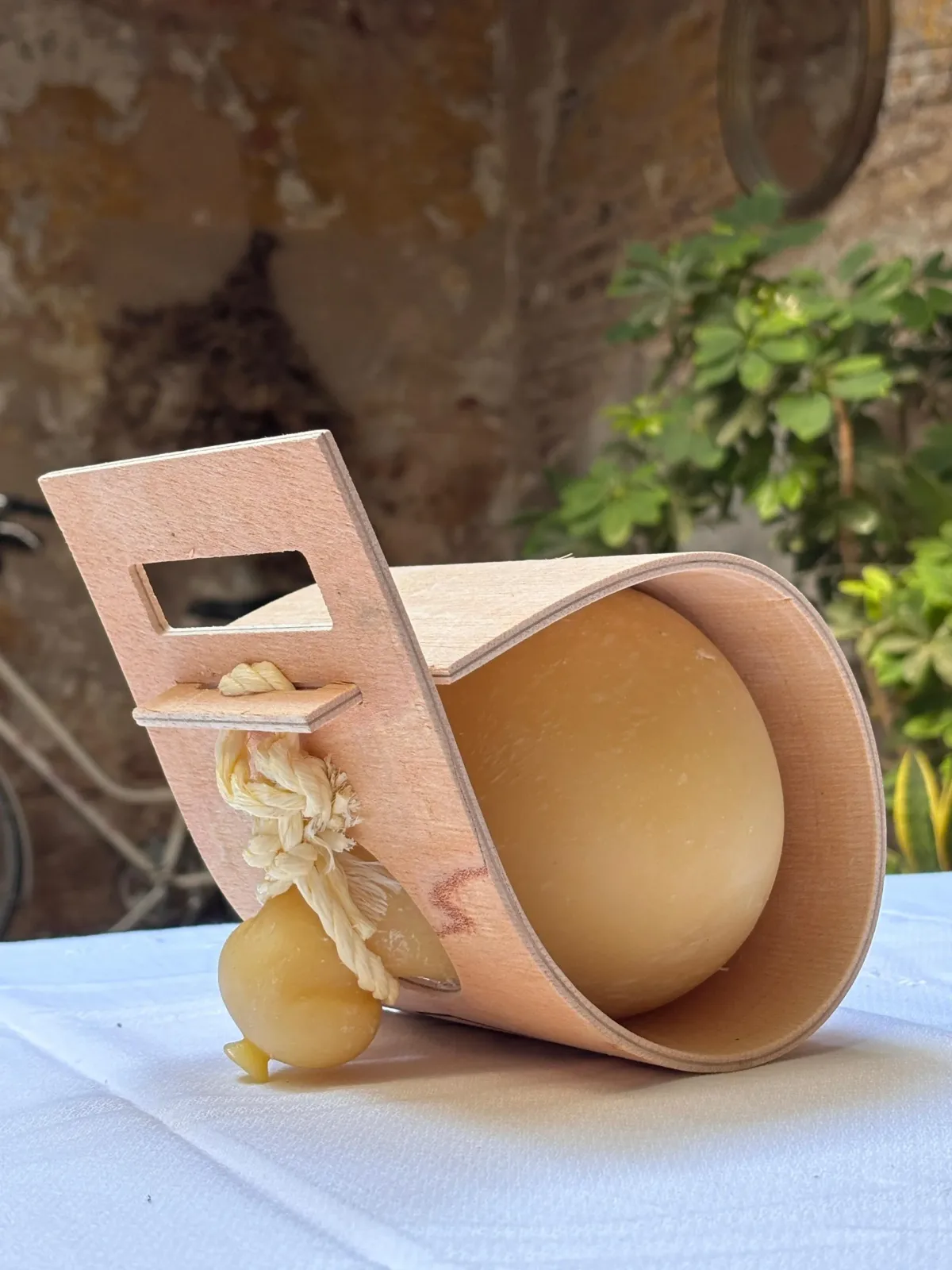 Maduración de queso en barro con cata