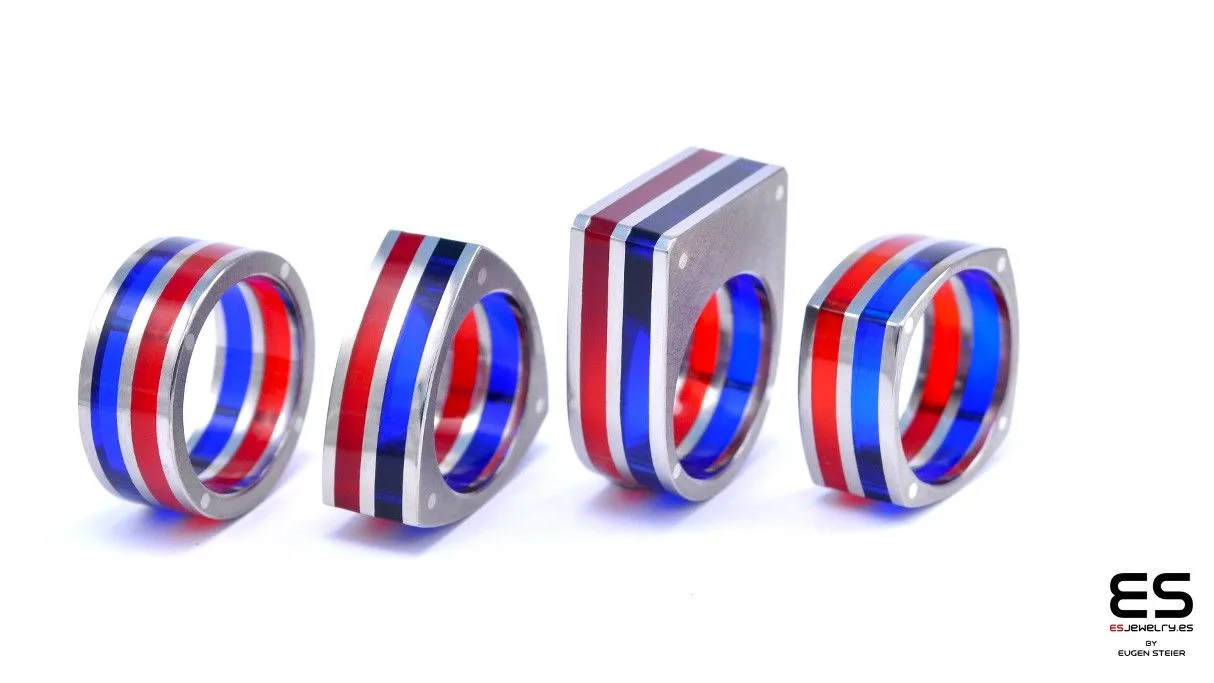 Titanio: joyería contemporánea artesanal