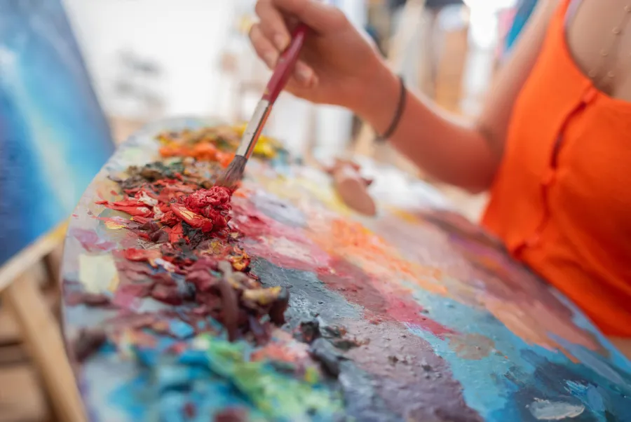 Aula libre de pintura online