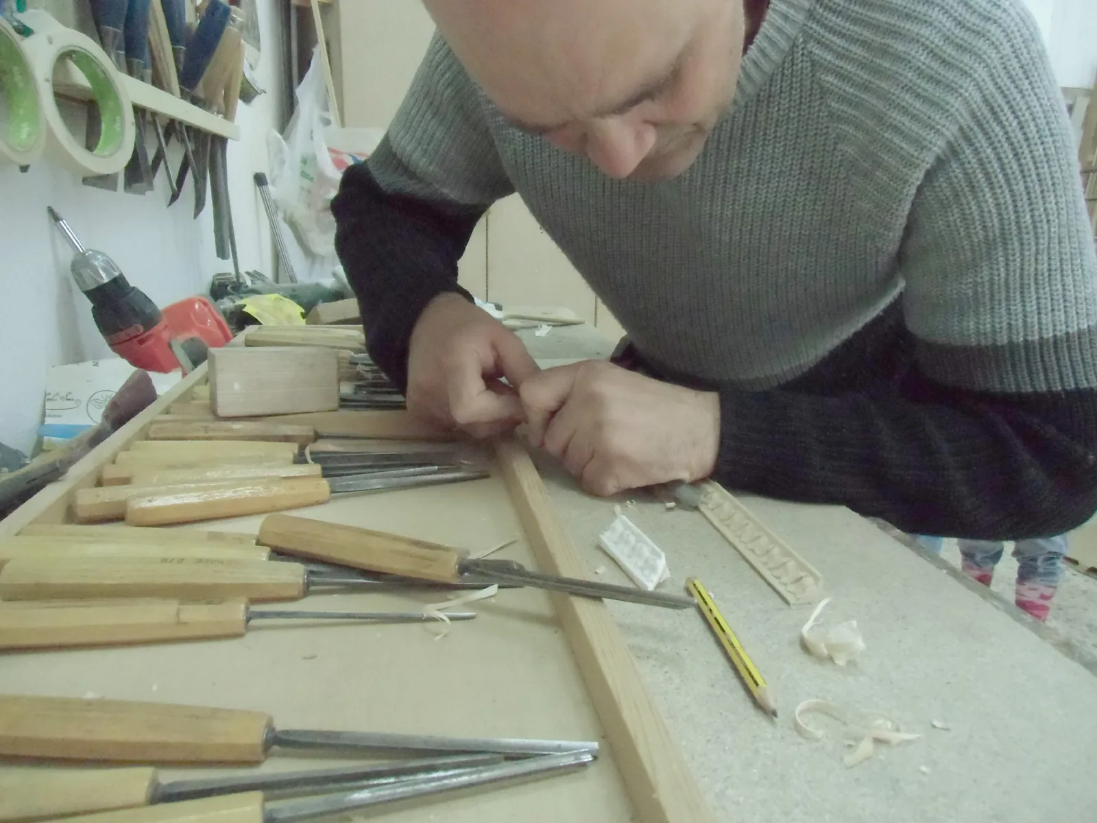 Curso anual de talla y escultura en madera