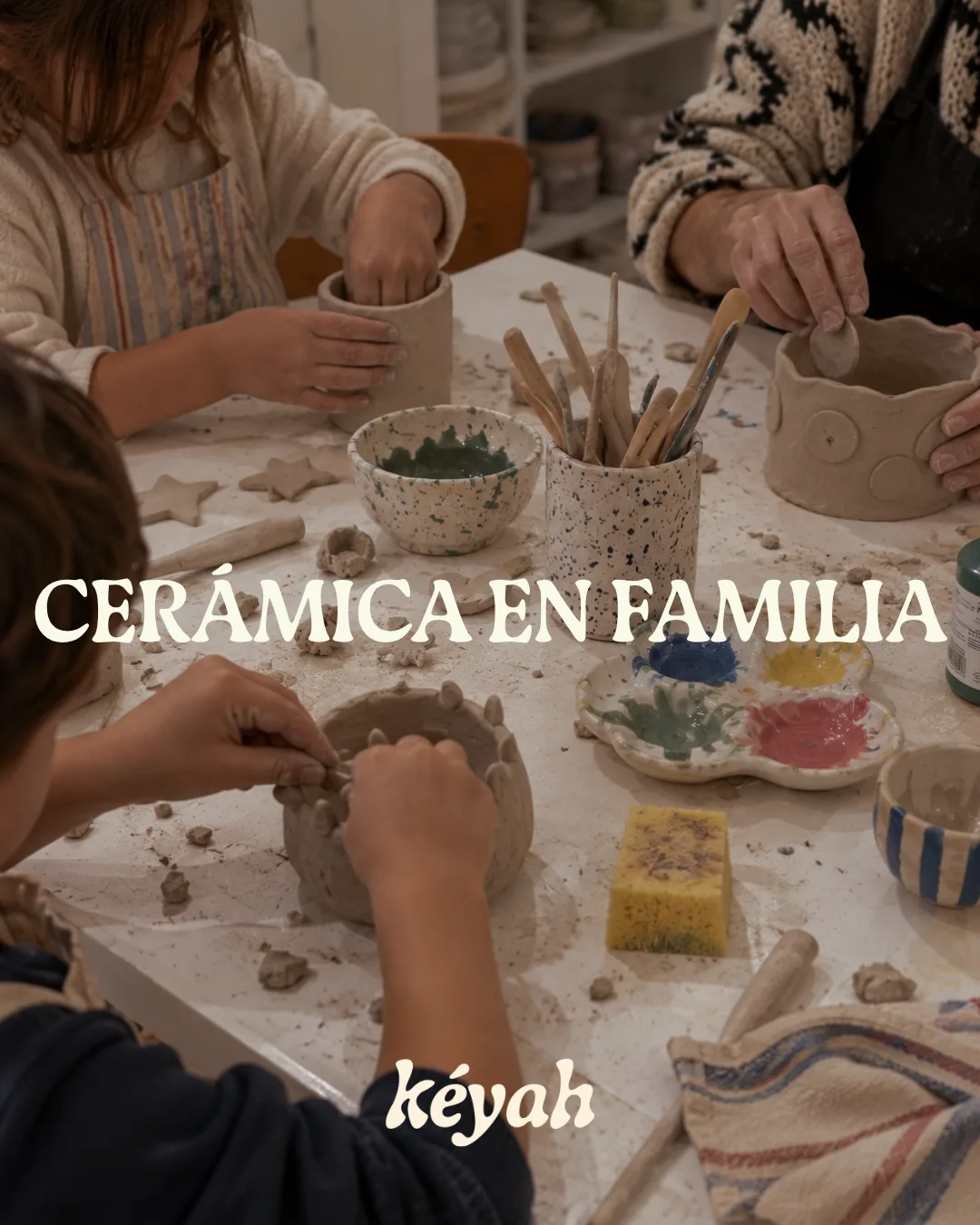 Cerámica en familia