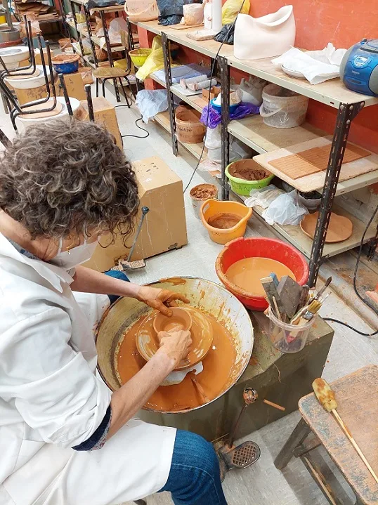 Alfarería en torno