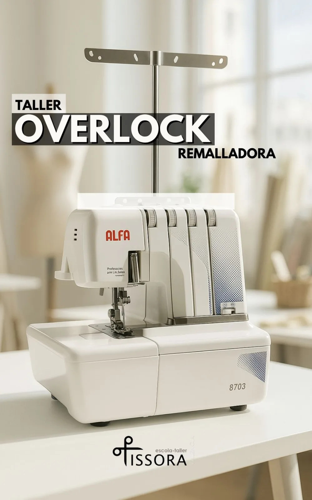Taller de overlock (remalladora)