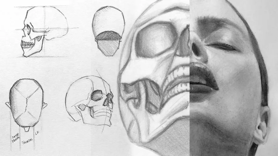 Retrato a lápiz: curso intensivo de fin de semana