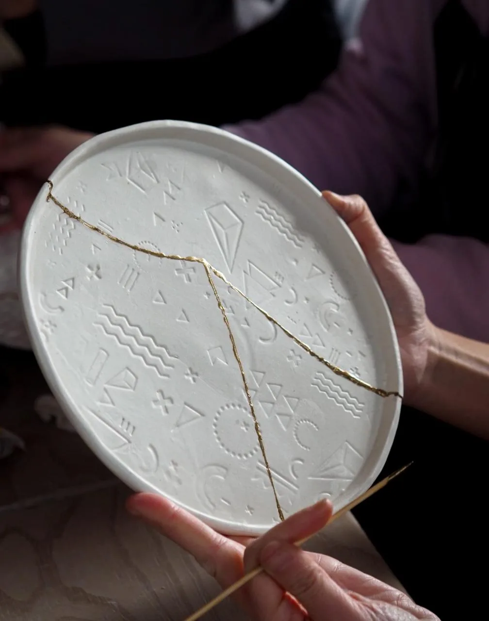 Kintsugi con Woodic