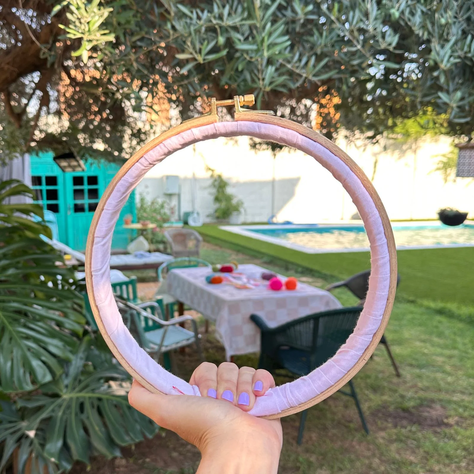 Bordados en el jardín: curso continuo en Mairena del Aljarafe