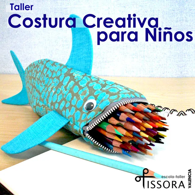 Costura creativa para niños de 8 a 12 años