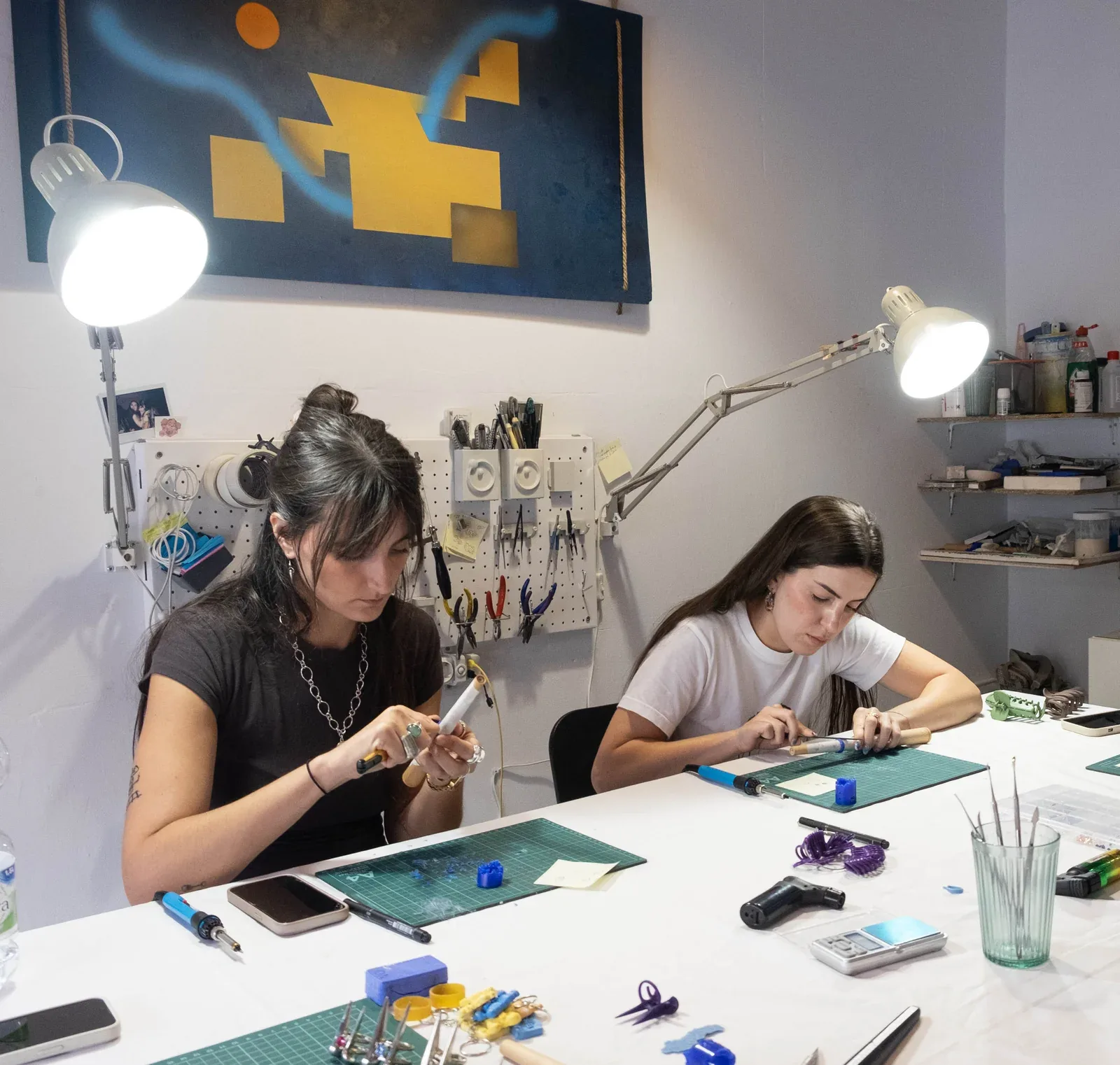 Taller de anillos de plata