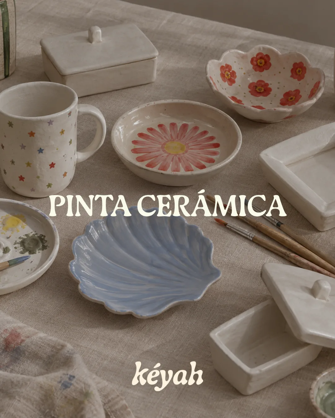 Pinta tu pieza de cerámica con merienda