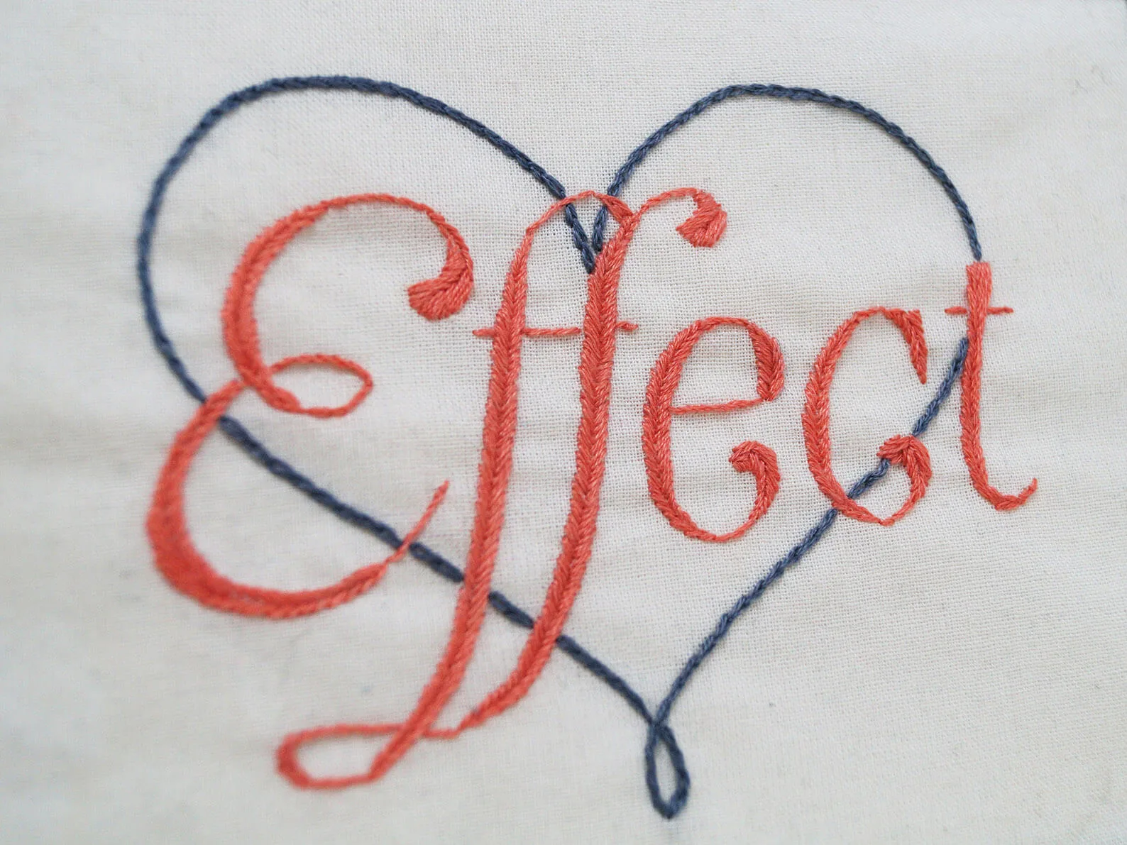 Lettering bordado (Bordado II)